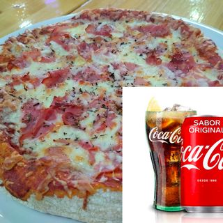 PIZZA 27cm + BEBIDA