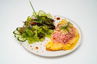 Omelette Fromage Dinde