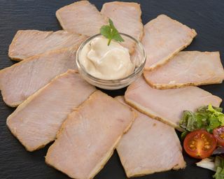 Lomo de orza con alioli