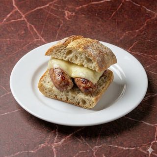 Salsiccia e edamer