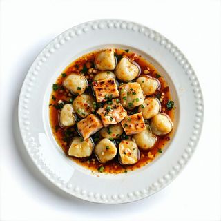 Gnocchi al sugo di pesce