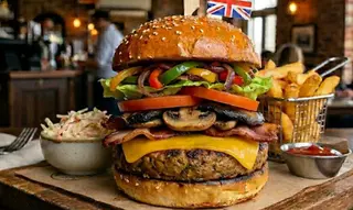 Hamburguesa Vegana