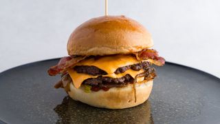 Double Smoking BBQ Smash Burger
