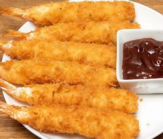 Langostinos crujientes