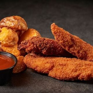 Fingers De Pollo Con Patatas