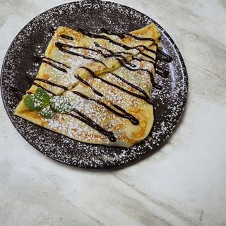Млинець з бананом та шоколадом (180г)