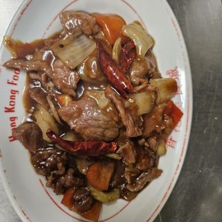 Ternera Con Salsa De Chiles