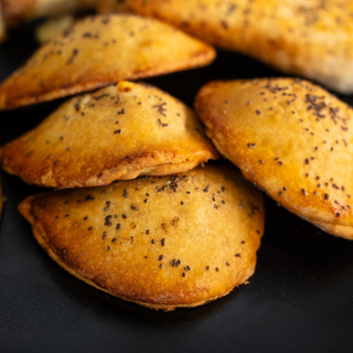 Empanadilla york y queso de cabra