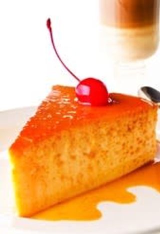 Flan de la casa
