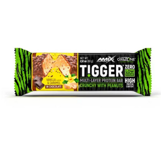 Amix Barrita Tigger Zero Vainilla-Caramelo 60G