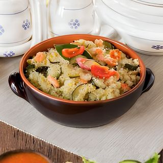 Скариди с билки и табуле с киноа (300гр)