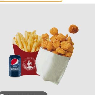 Menu Pipocas de Frango