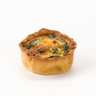 Quiche de espinacas a la catalana