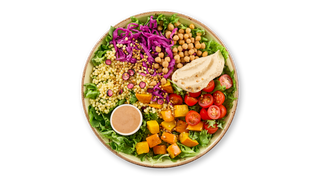 Sałatka Dynia Hummus