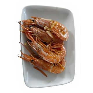 Gambas a la plancha chinas