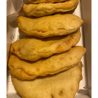Panzerotto würstel e patate