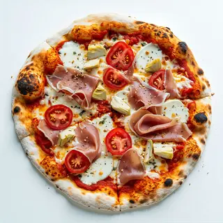 Pizza rossa tonno e carciofini