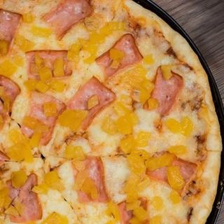 Pizza Bacón y Piña Familiar