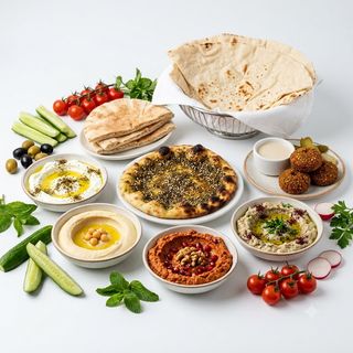 Desayuno Mazah Libanés