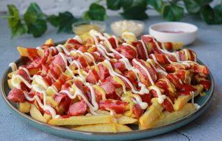 Salchipapas 