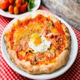 Pizza Bismark (42 cm.)