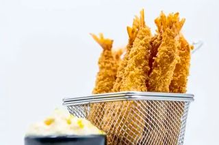 Langostinos Crujientes En Panko