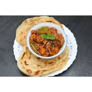 2 Chapatis and Beef Stew