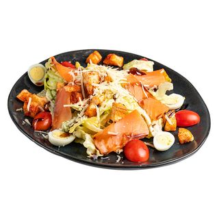 Цезарь с семгой