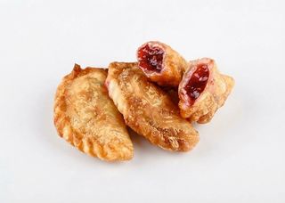 Чебуреки с малиной