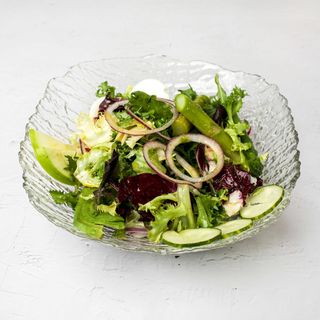 Ensalada de hojas verdes