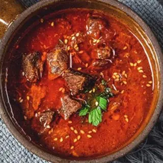 Curry Indien Con Agneau