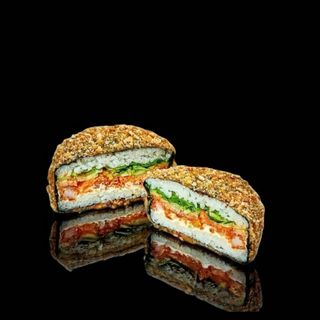 Суші-Бургер з креветкою