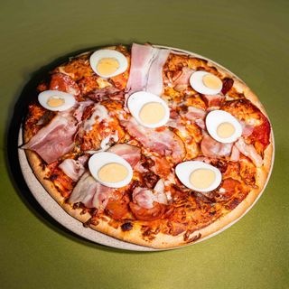 Pizza de Bacon