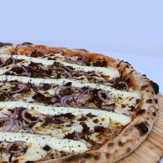 Carne seca e Queijo Cremoso