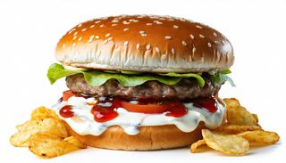 Panino hamburger spongebob