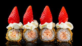 161. Ichigo maki fritto 4 pezzi
