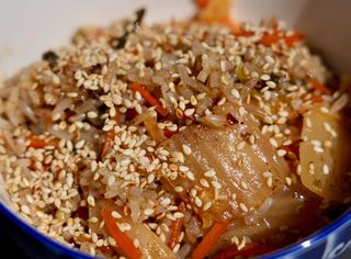 Смажений рис з кім чі