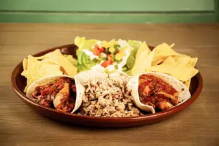 Fajitas de pollo (ración)