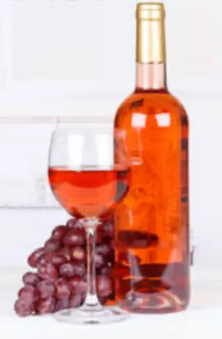 Vino rosado 