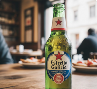 Botellín Estrella Galicia 250 Ml.