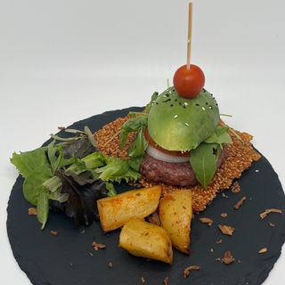 Hamburguesa de aguacate GF (V)