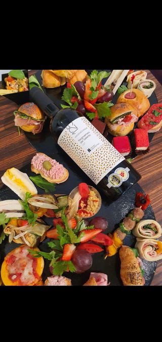 Apericena Wine per 2 pers. 