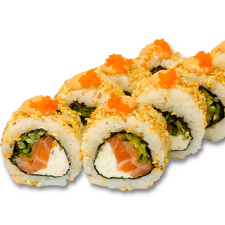 Рол Каліфорнія з лососем в кунжуті (229г)