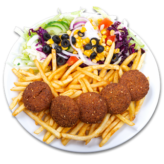 Piatto falafel classico