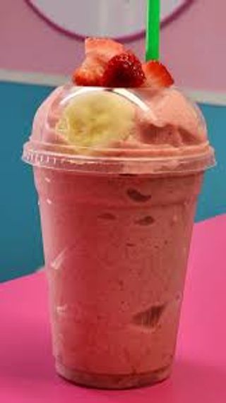 Frappe de fresa