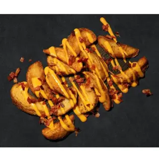 Batatas com Linguica Picante