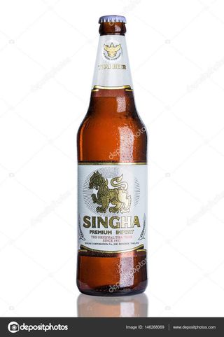 Cerveja Tailandesa Singha
