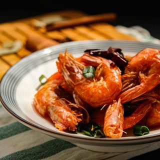 Gamberetti croccanti con pepe del Sichuan 椒盐虾