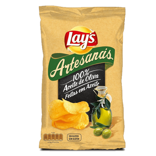 Patatas Fritas En Aceite De Oliva Lay's Artesanas Tamaño Familiar