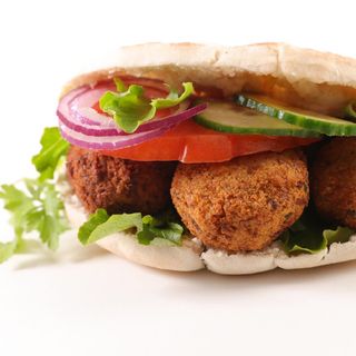 Panino falafel menù